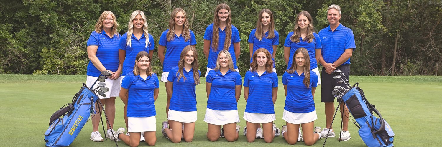 Homestead Girls Golf banner