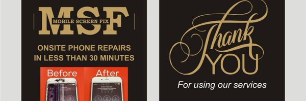 MobileScreenFix Profile Banner