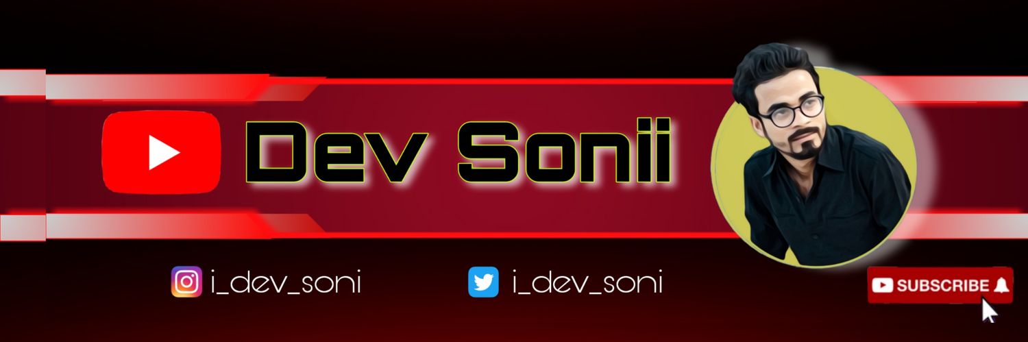 i_dev_soni's profile banner image