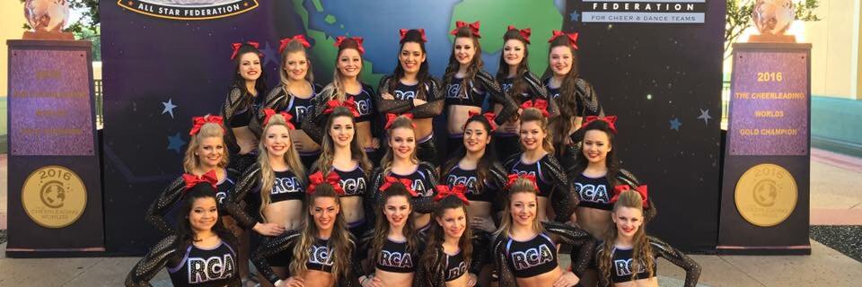 Rebels Cheerleading banner