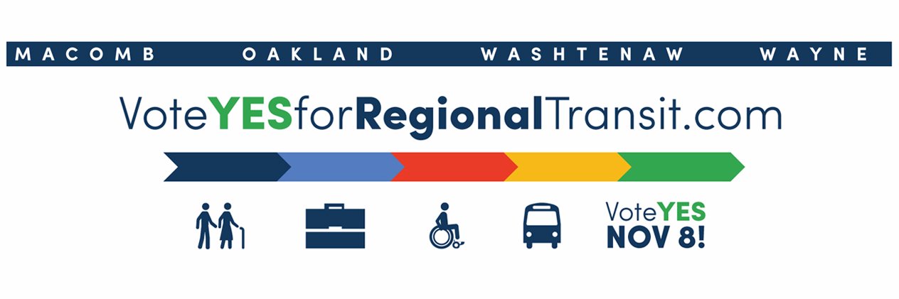 Vote YES for Transit banner