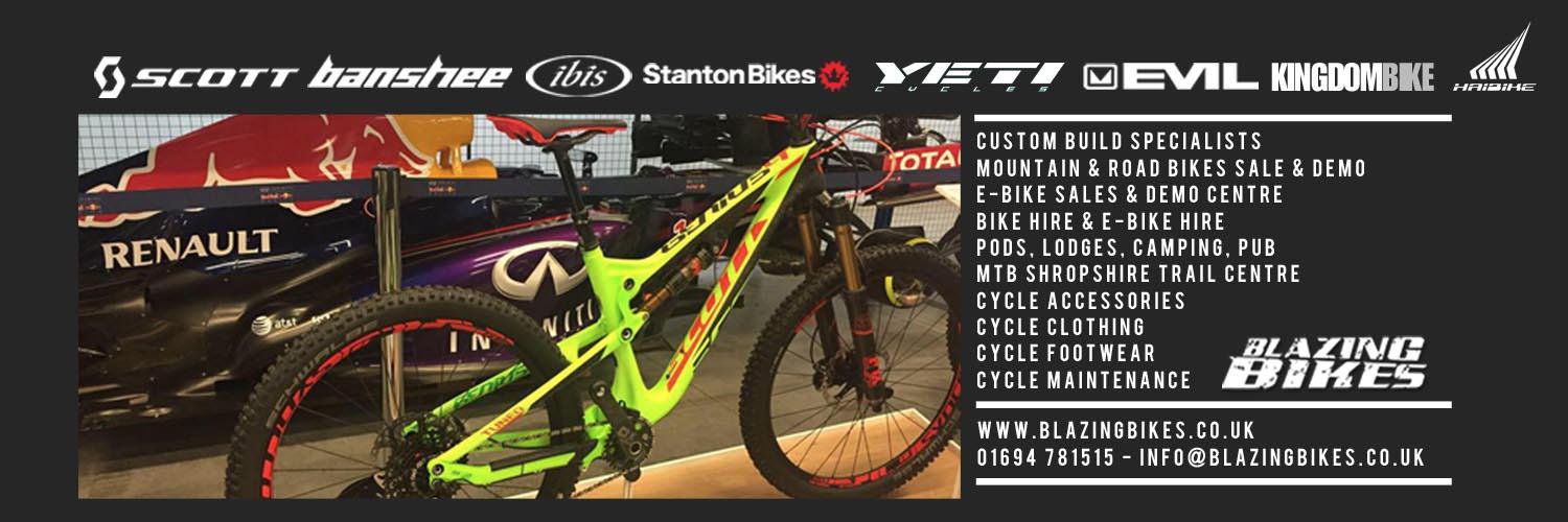 Blazing Bikes banner