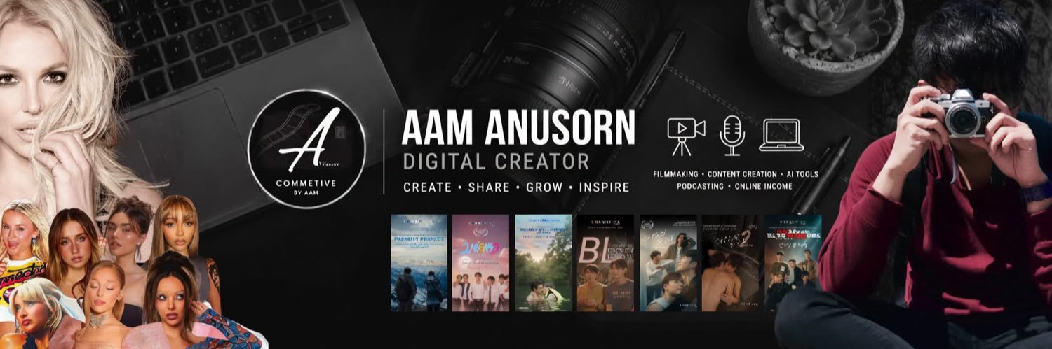 AamAnusorn's profile banner image