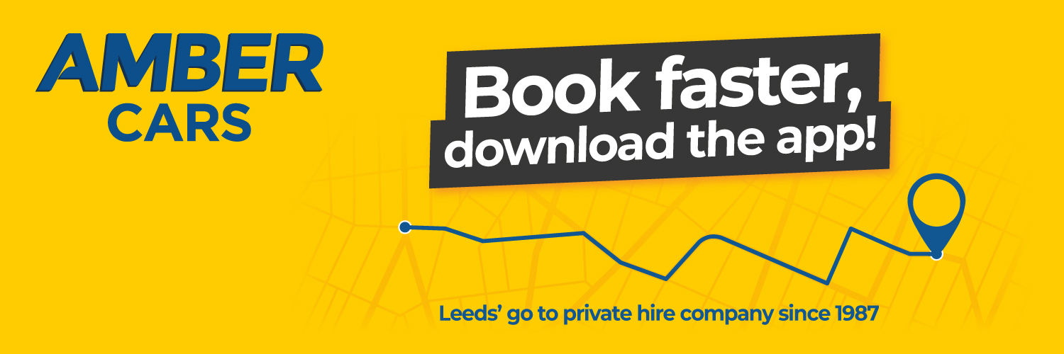 Amber Cars Leeds banner