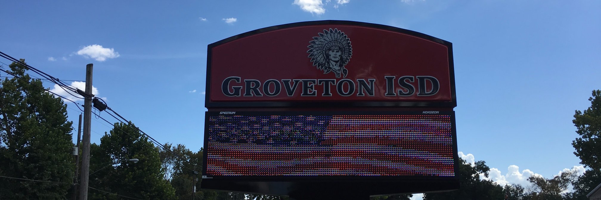 Groveton ISD banner