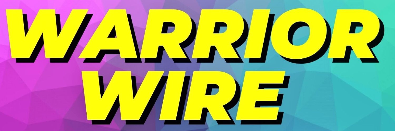 The Warrior Wire banner