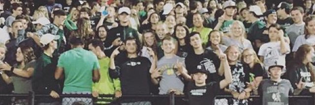 RHS Student Section banner