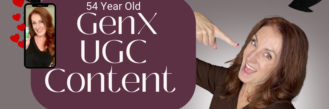 Lesli Michele UGC Creator GenX banner