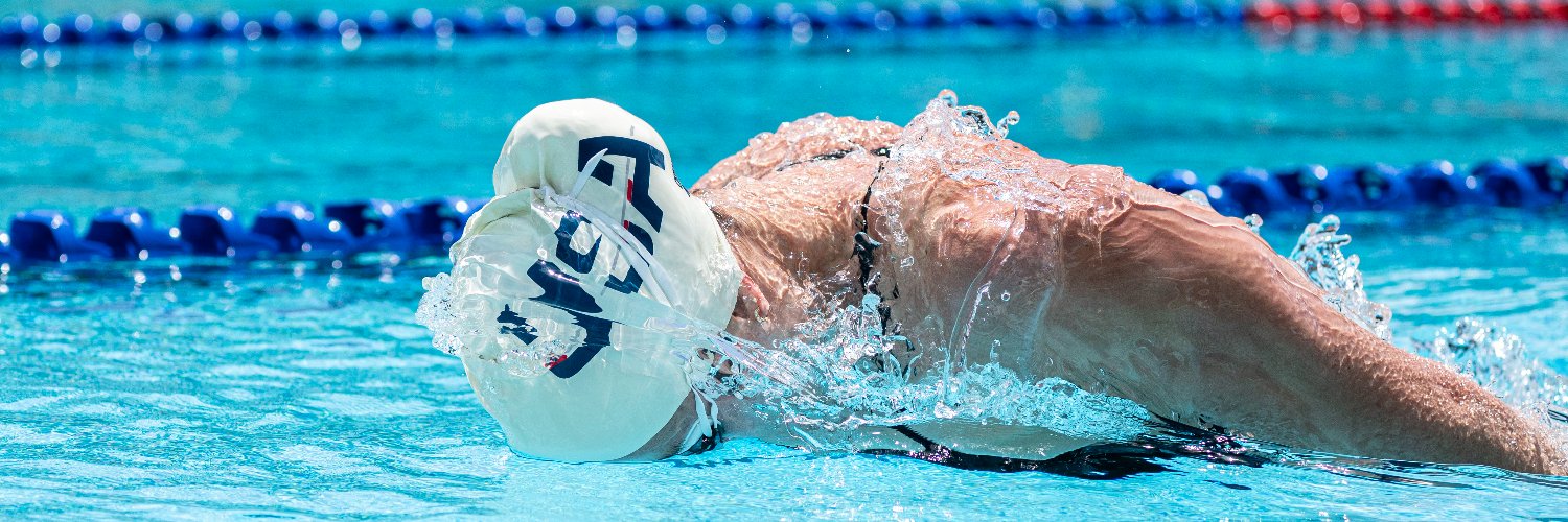 USA Swimming's banner