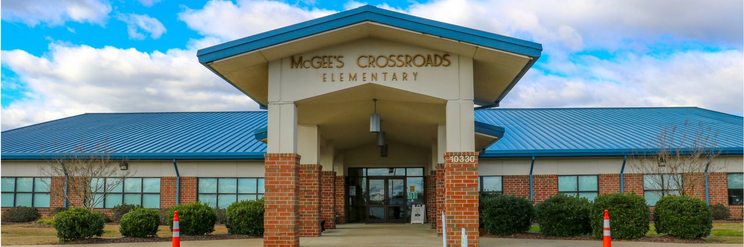 McGee's Crossroads Elementary banner