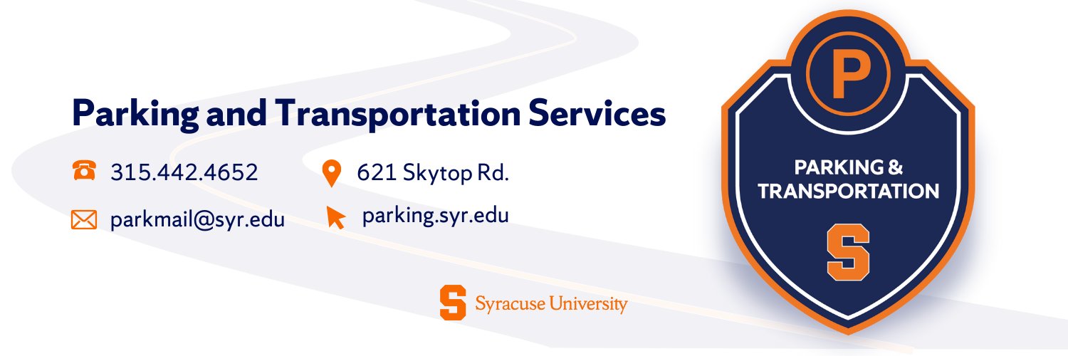 Syracuse Parking and Transportation Services Profile Banner