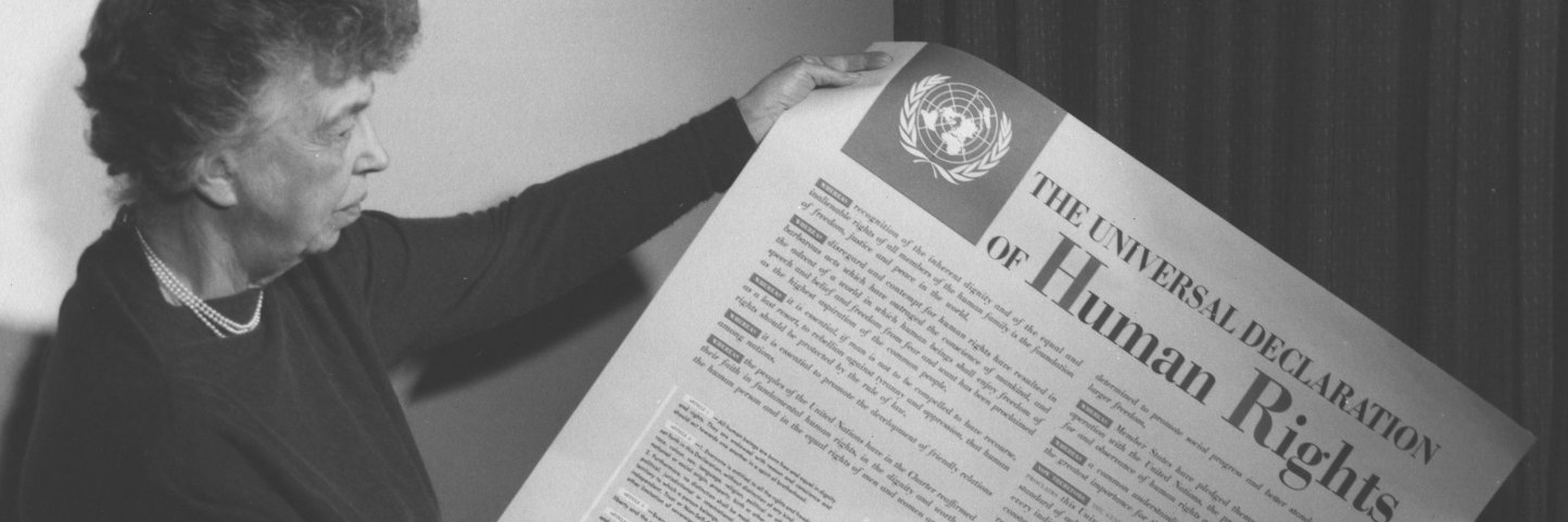 Eleanor Roosevelt banner