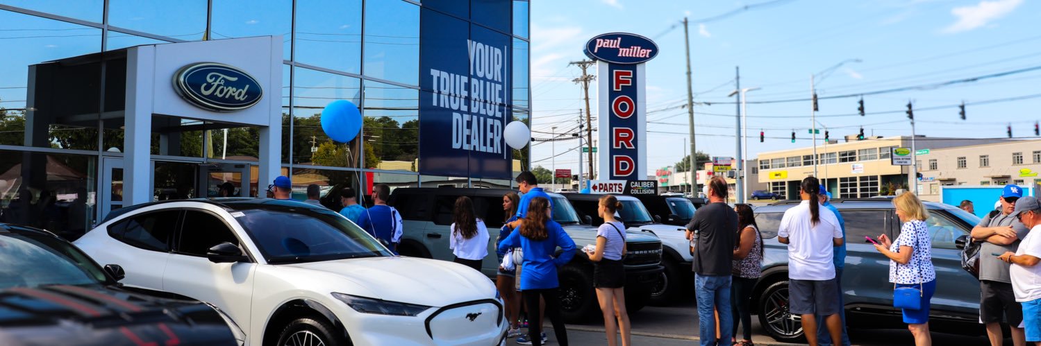 Paul Miller Ford's banner