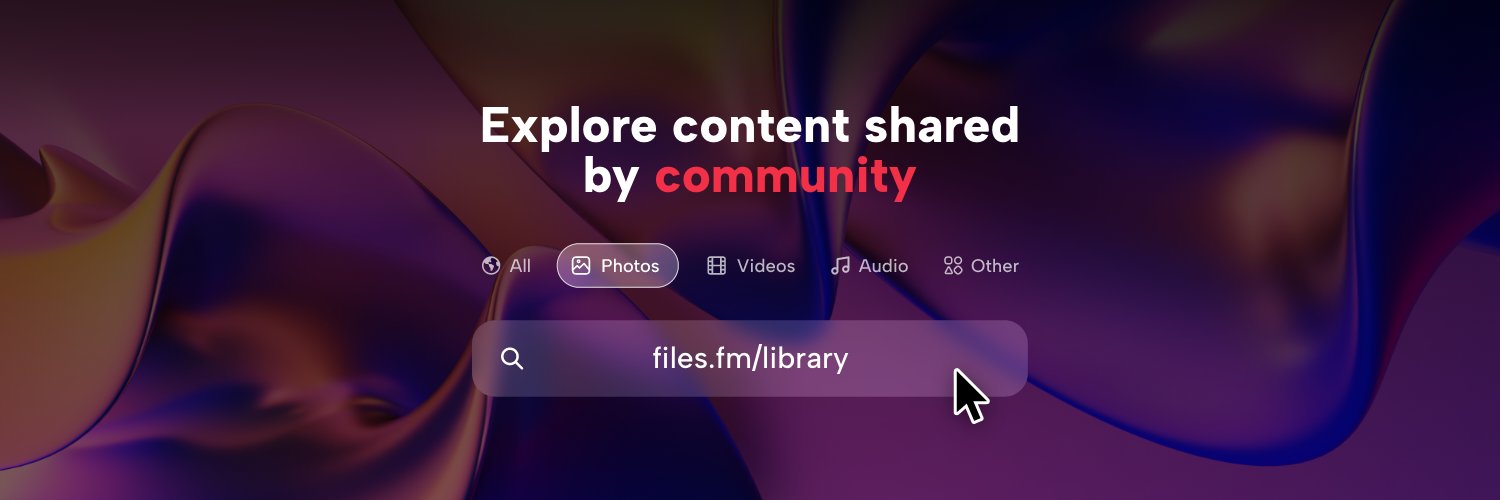 Files.fm cloud storage banner