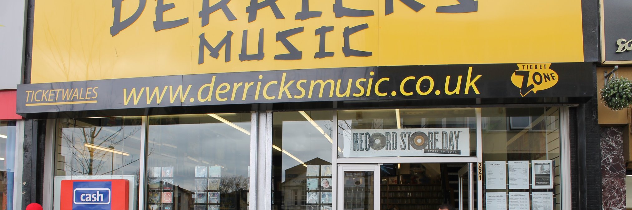 Derricks Music banner