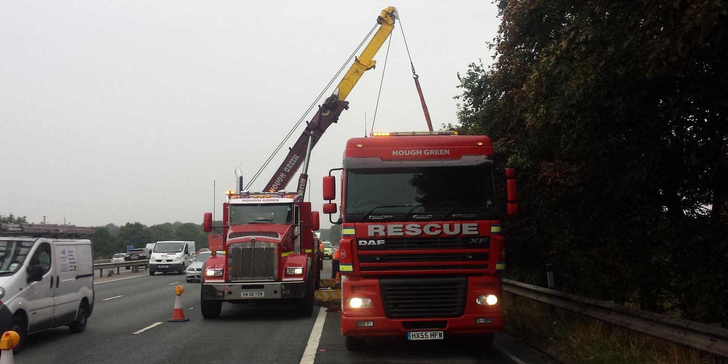 Hough Green Garage banner