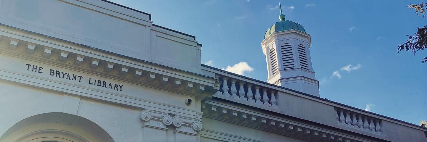 Bryant Library banner