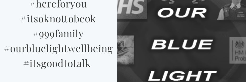 Our Blue Light Charity banner