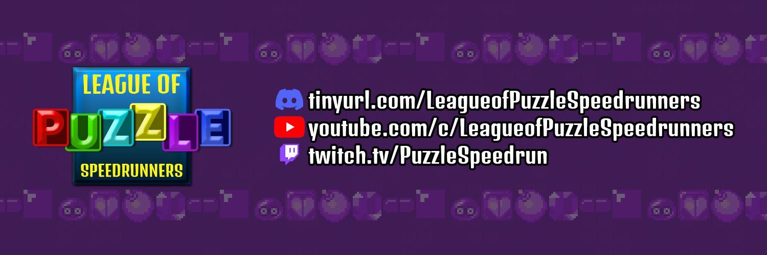 League of Puzzle Speedrunners banner