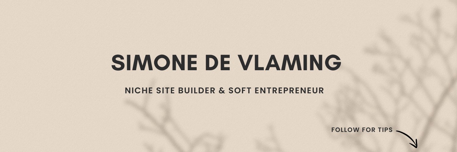 Simone de Vlaming banner
