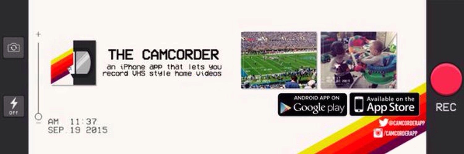 Camcorder App Profile Banner