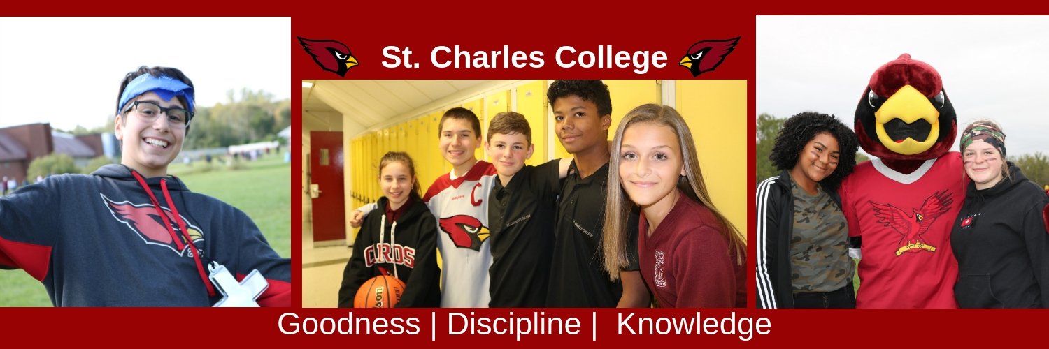 St.Charles College banner