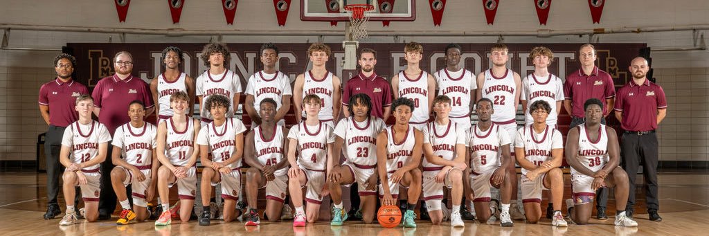 Des Moines Lincoln Basketball banner