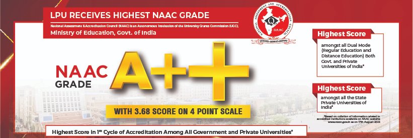 lpuuniversity's profile banner image
