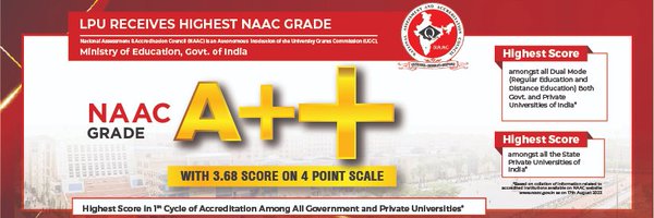 lpuuniversity Profile Banner