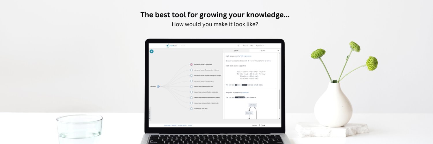 LinkedNotes's profile banner image
