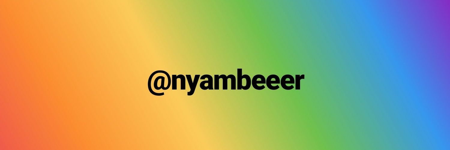 nyambeeer's profile banner image