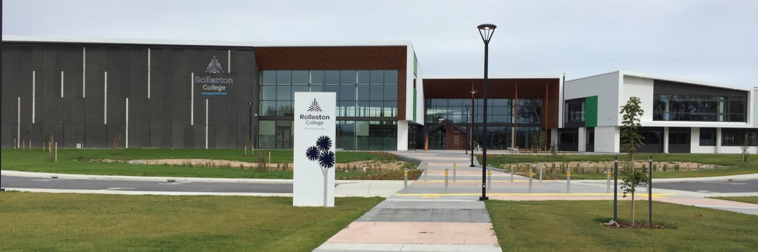 Rolleston College banner