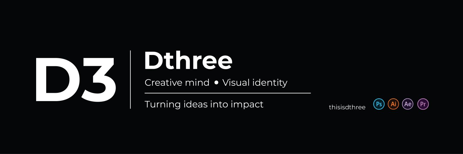 thisisdthree's profile banner image