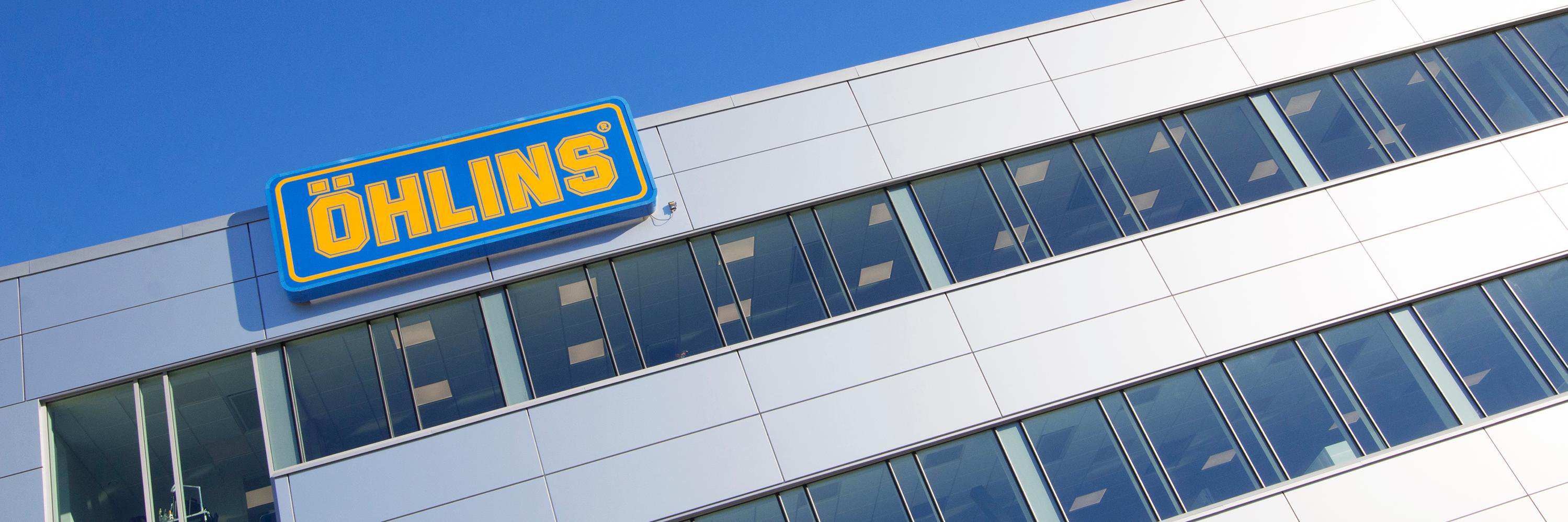 Öhlins Racing banner