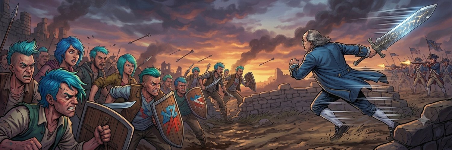 BenFlanklinX's profile banner image