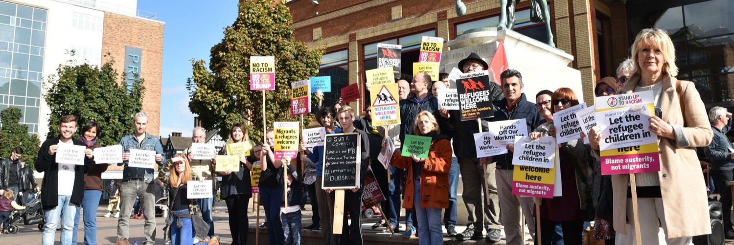 Stand Up To Racism banner