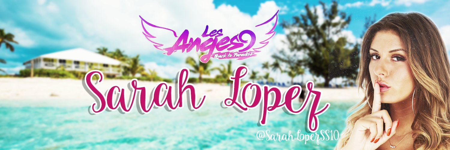 Sarah #LesAnges 9 🌸 banner