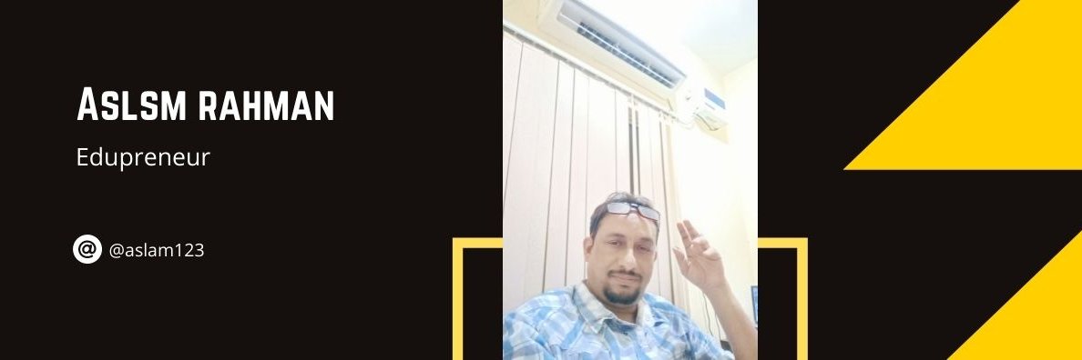 aslam123's profile banner image