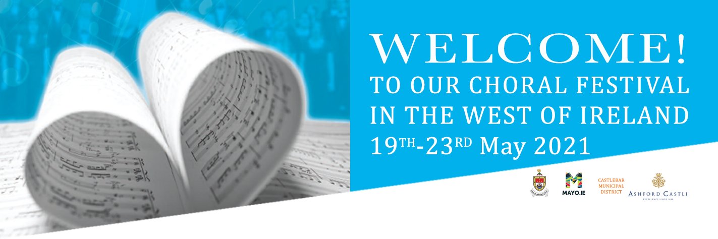 Mayo Int Choral Fest banner