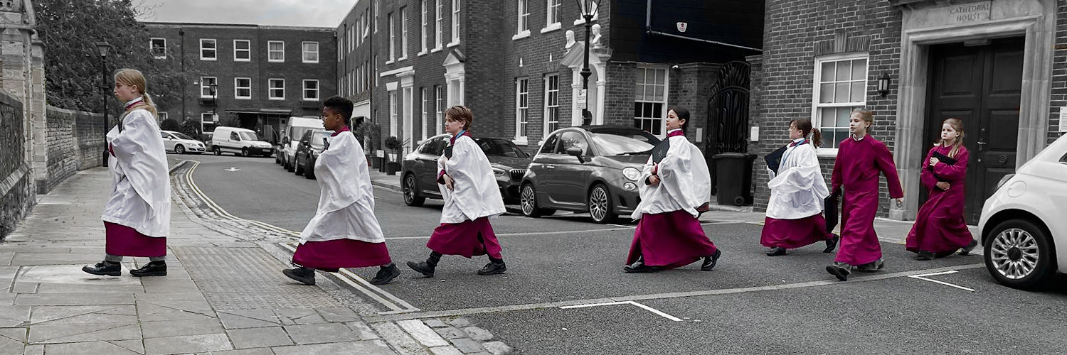 The Choir of St. Peter's, Bournemouth banner