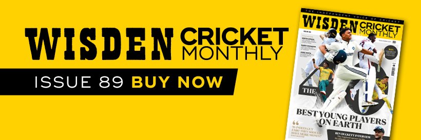 Wisden's banner