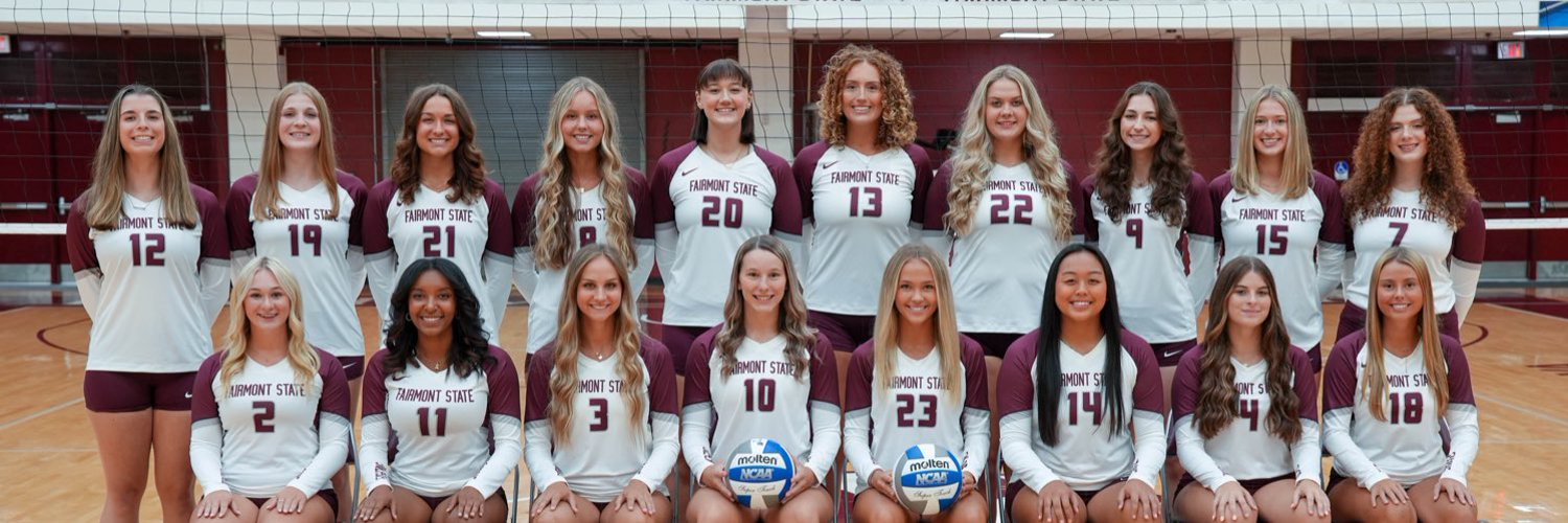 Fairmont State Volleyball Profile Banner