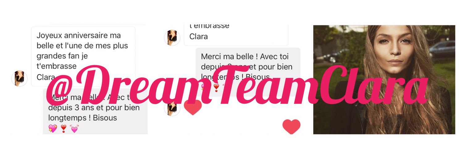 DreamTeamClara's profile banner image