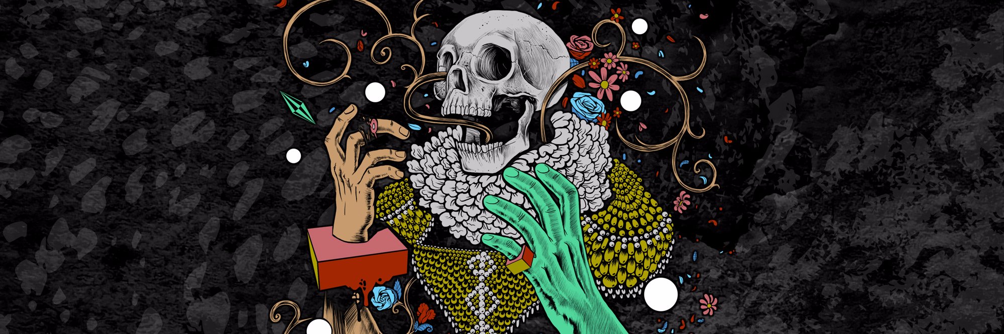 Killed by butterfly banner