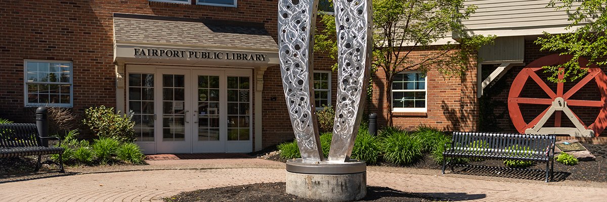 Fairport Library banner
