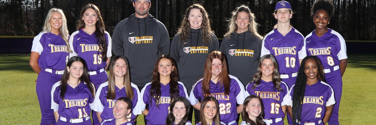 NHS Trojan Softball banner