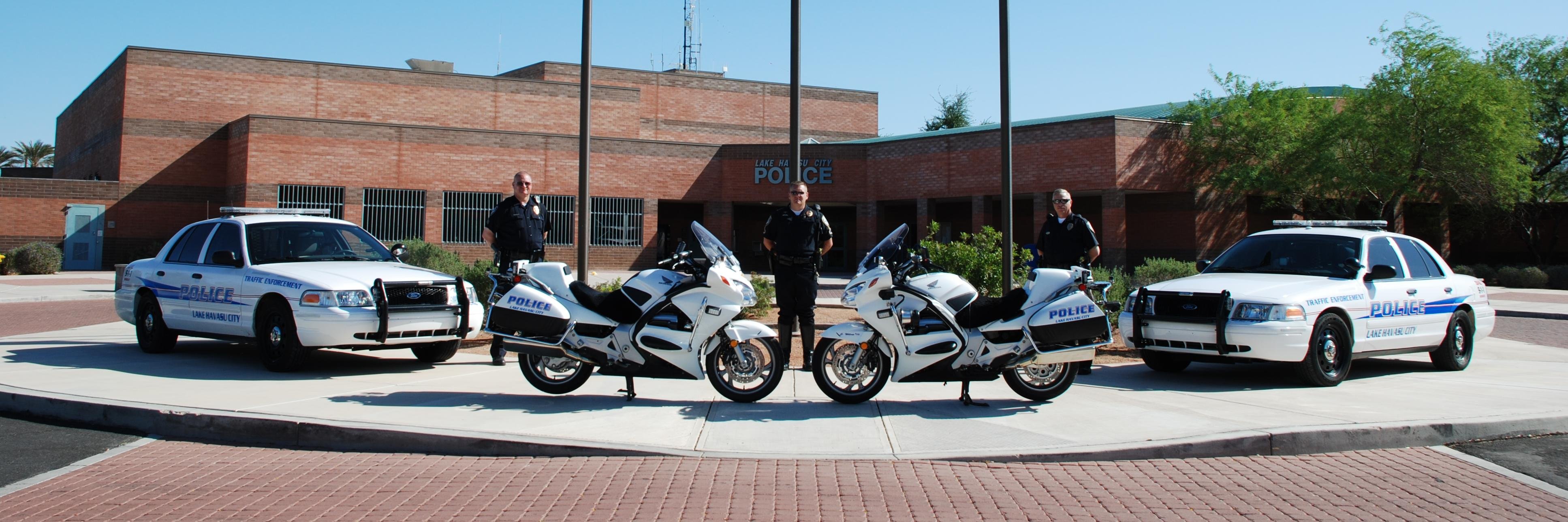 Lake Havasu City PD banner