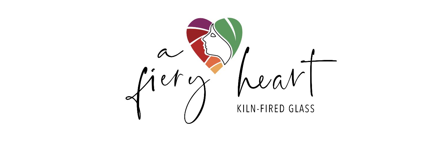 A Fiery Heart | Glass Art by Gisela Spallek banner