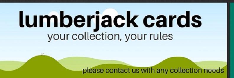 Lumberjack Cards banner