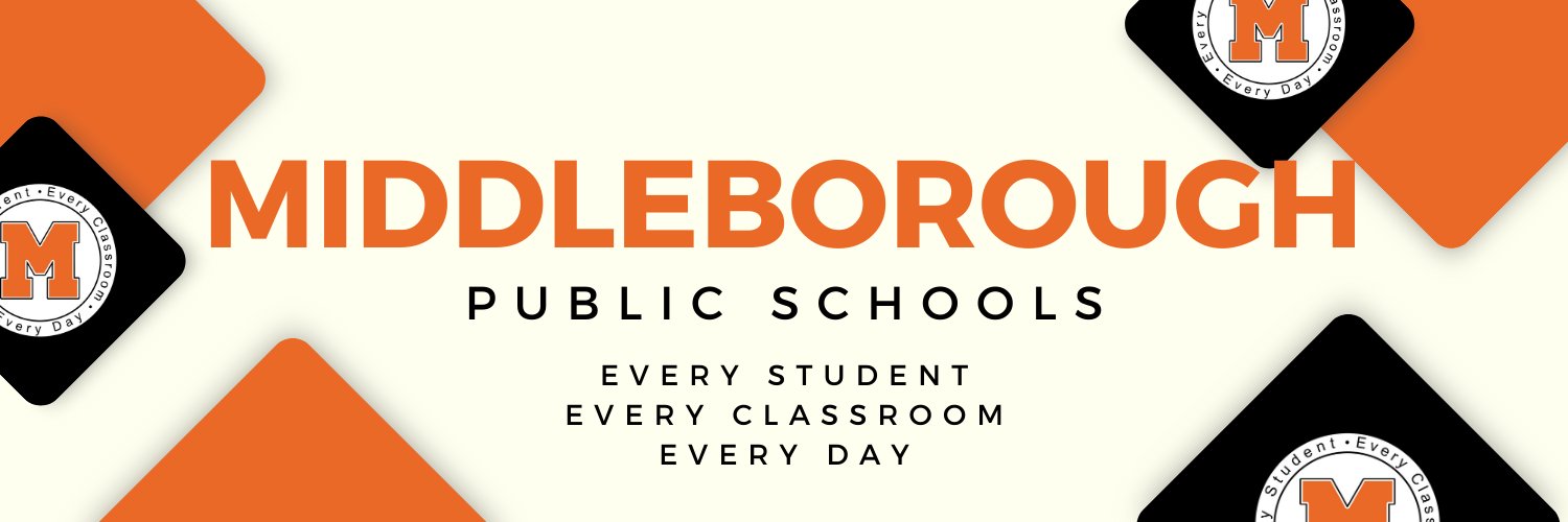 Middleborough Public Schools banner